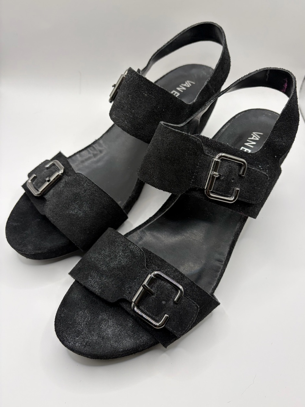 Women’s Vaneli Black Wedge Sandal